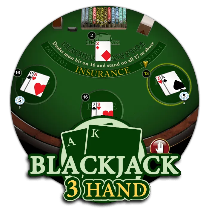 Blackjack 3 Hand - AGENT188