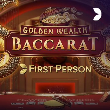 First Person Golden Wealth Baccarat - AGENT188