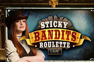 Sticky Bandits Roulette Live - AGENT188
