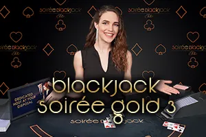 Blackjack Soirée Gold 3 - AGENT188