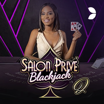 Salon Privé Blackjack Q - AGENT188